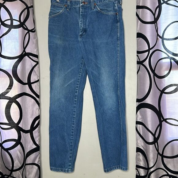 Wrangler straight leg denim jeans size 34 x 30 - Picture 4 of 13